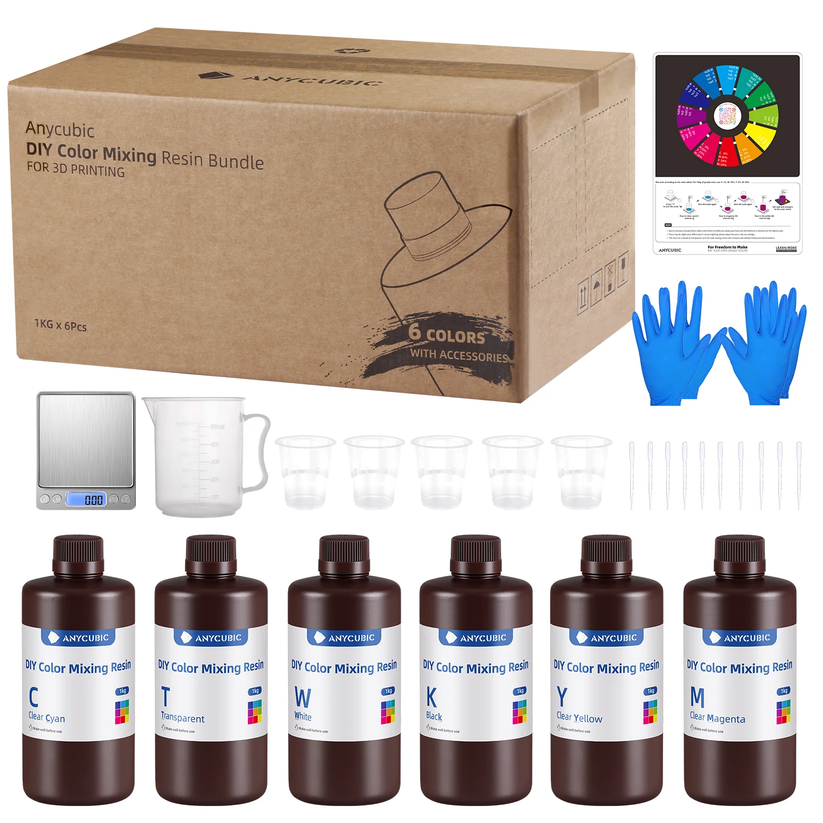 Set Resina Miscelazione di Colori per DIY - Image 9